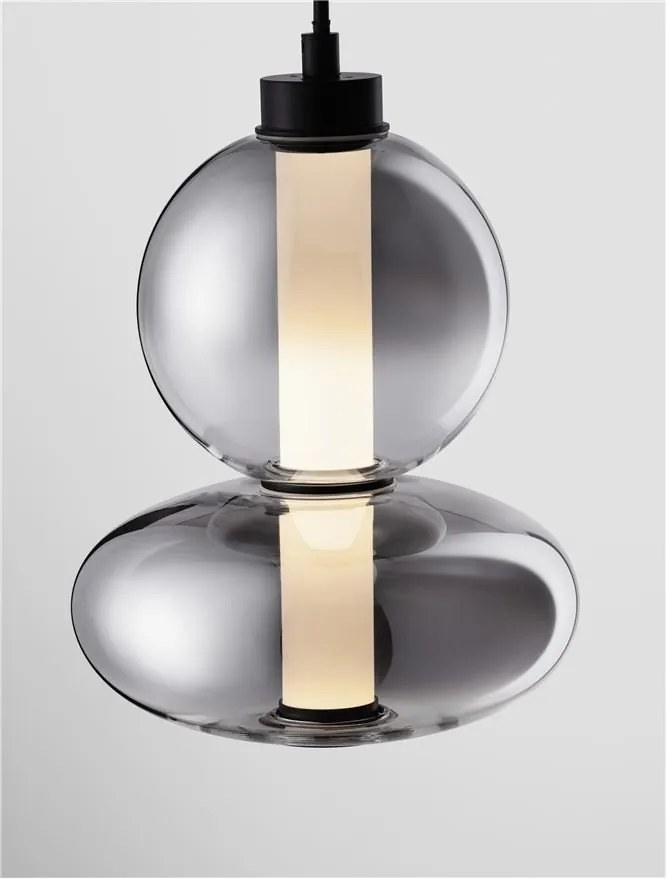 Pendul, Lustra LED design modern decorativ CRATER