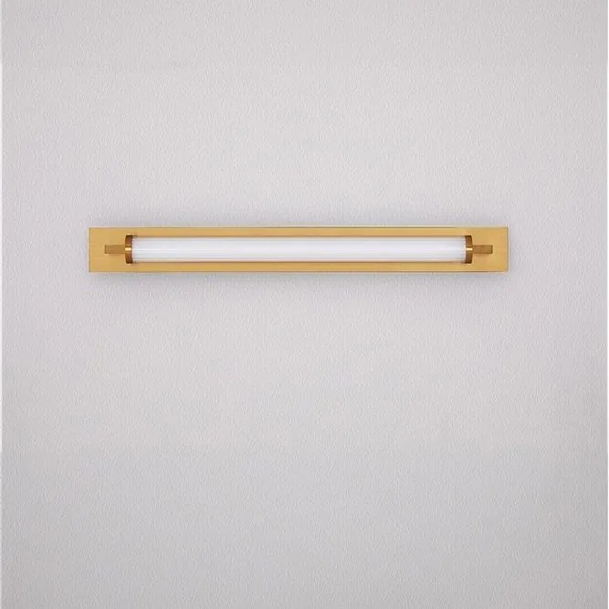 Aplica baie LED, protectie IP44, L-80cm, Auriu, Fasko NVL-9236299