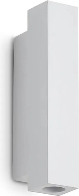 Aplica de perete LOOK LED AP2 SQUARE D30 H150 ON-OFF BIANCO 3000K