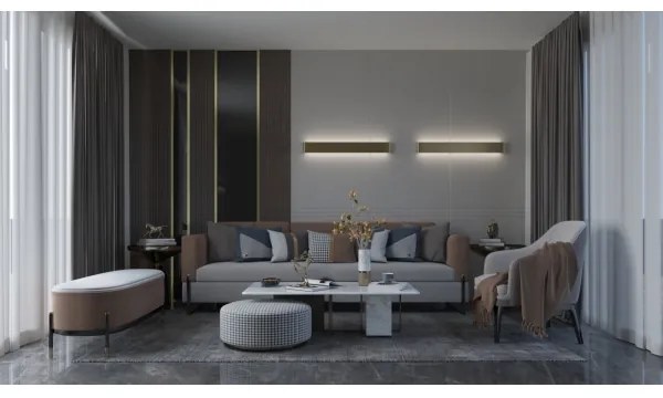 Aplică LED SMART LINEA LED/40W/230V Immax NEO 07137-G + telecomandă 76 cm