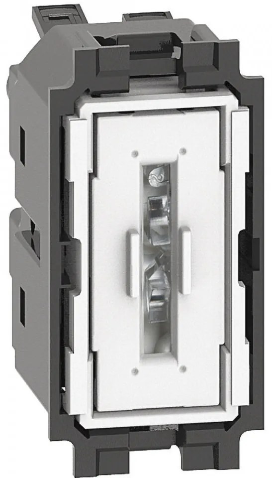 Mecansim intrerupator simplu, 1 modul, 10A, borne cu suruburi, Bticino Living Now