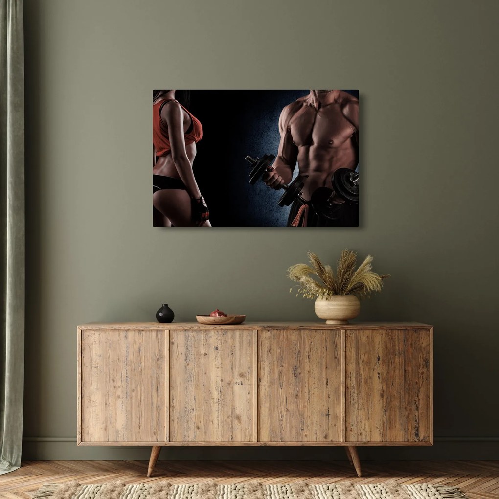 Tablou - Fitness (90x60 cm)