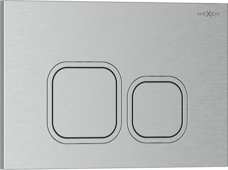 Mexen Tex 03 buton de spălare, nichel periat - 6103-10