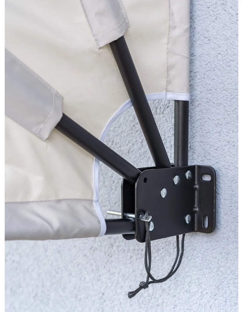Happy Green Paravan pliabil pentru balcon 1,4 m,bej