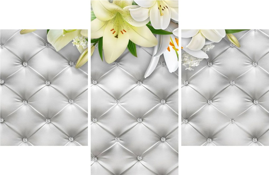 Tablou cu flori de crin (90x60 cm)