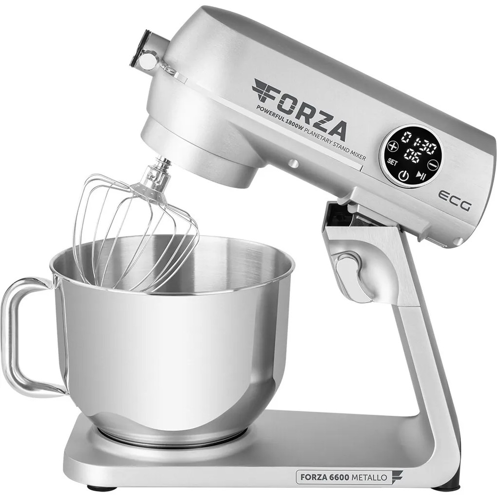 Robot de bucătărie ECG Forza 6600 MetalloArgento