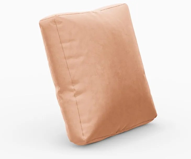 Pernă pentru canapea modulară roz cu tapițerie din catifea Rome Velvet - Cosmopolitan Design