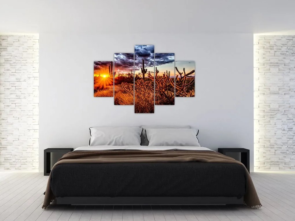 Tablou - Ora aurie a deșertului (150x105 cm)