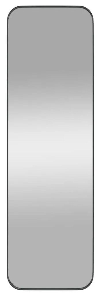 Oglinda de perete, negru, 30x100 cm, dreptunghiulara 1, Negru, 30 x 100 cm