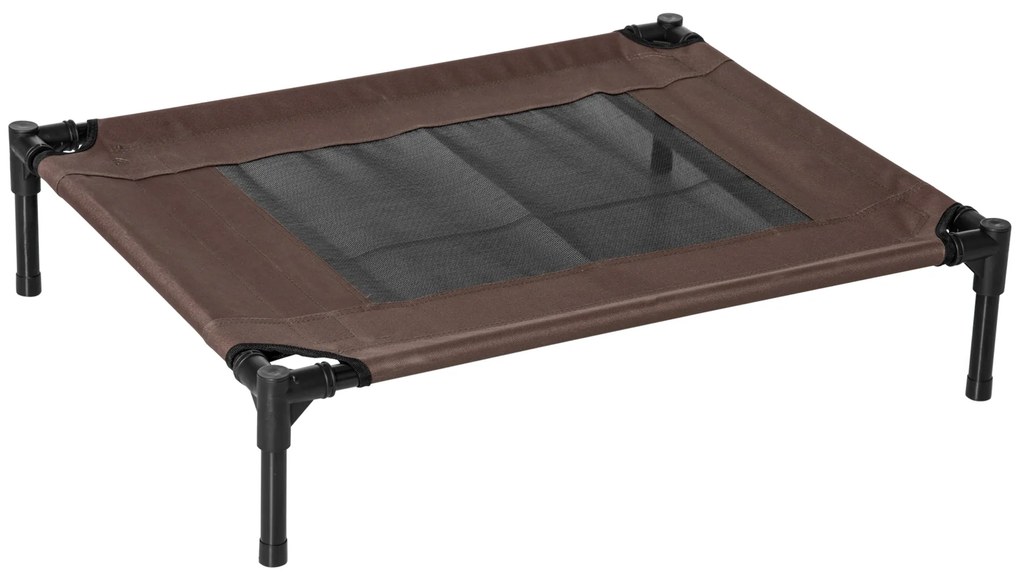 PawHut Pat pentru caine pisica pat de tabara mare confort pe picioare material Oxford textilenă micro-perforată | Aosom Romania
