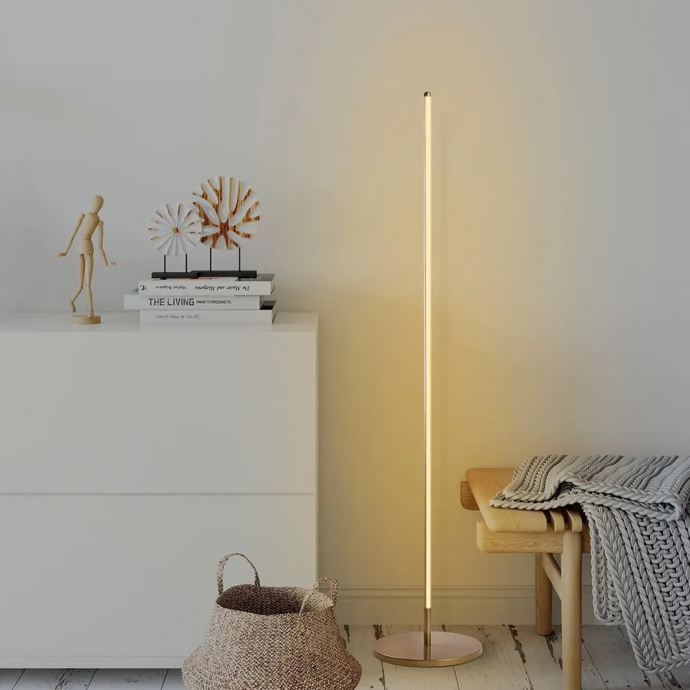 Lampadar auriu LED (înălțime 153 cm) Sword – Opviq lights