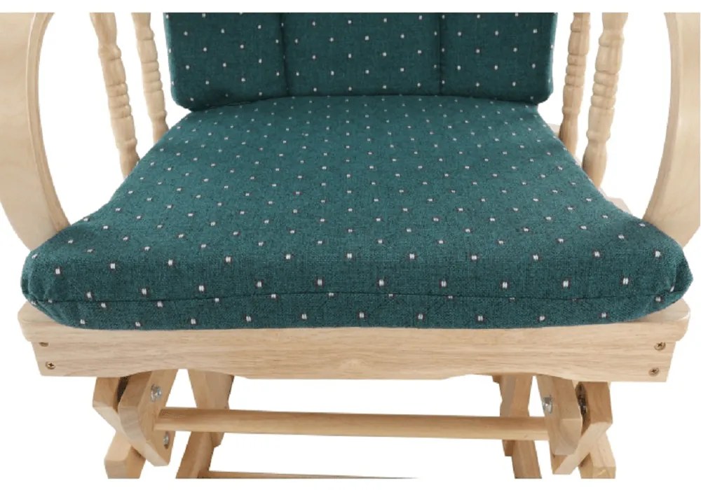 Fotoliu relaxant, material lemn de fag verde, RELAX GLIDER 87107