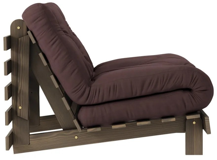 Fotoliu maro închis Roots – Karup Design