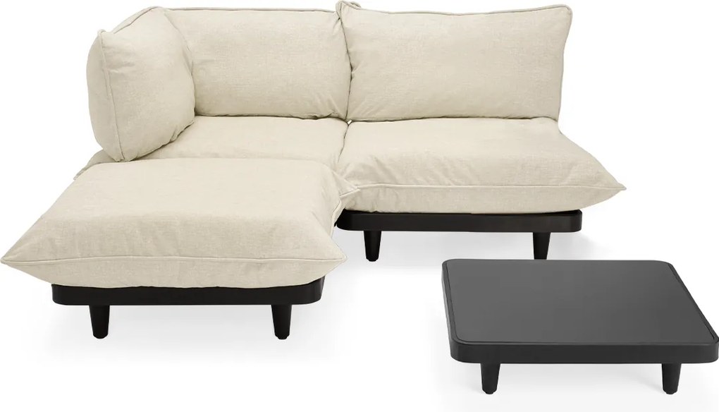 Set de grădină Paletti Medium cu masă, culori multiple - Fatboy Culoare: nisipos