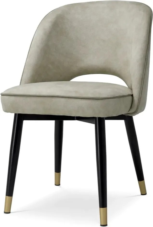 Set de 2 scaune design LUX Cliff, Mayer silver