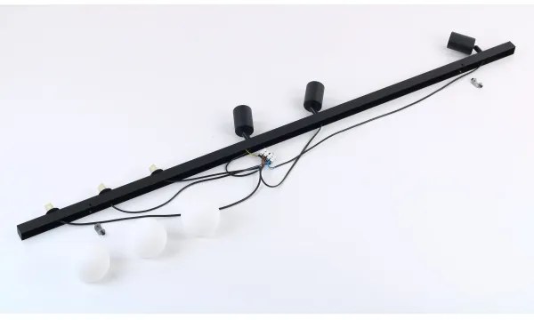 Spot VOX 3xG9/8W/230V + 3xGU10/10W negru