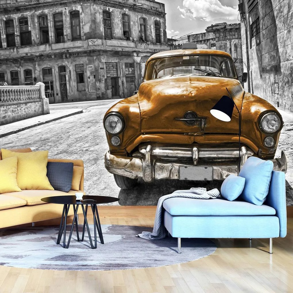Fototapet - Mașină Vintage Cubaneză (152,5x104 cm)