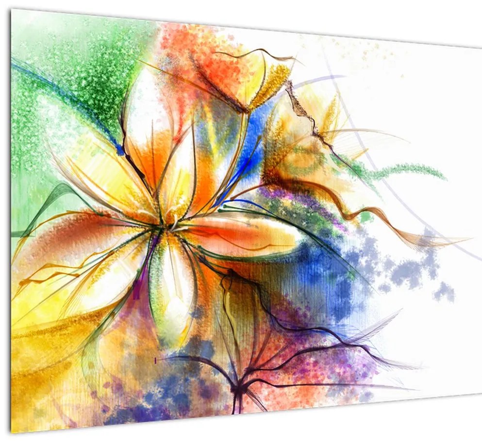 Tablou - Floare (90x60 cm)