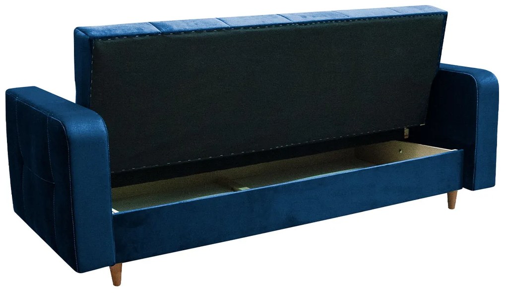 Canapea extensibilă Solvetana (Gri închis) (cu sp. depozitare). Promo -17%. 1105627