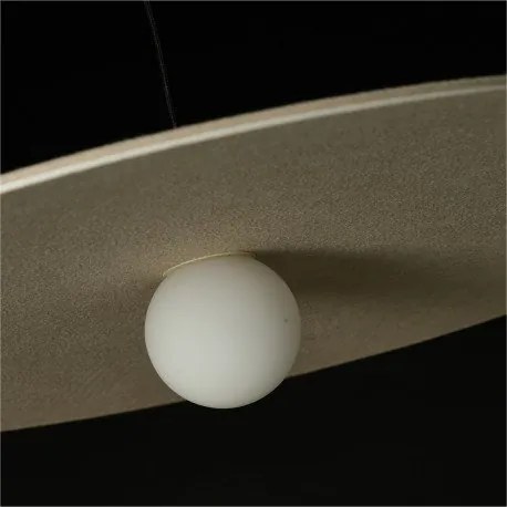 Lustra LED suspendata design decorativ FREYA 60 bej