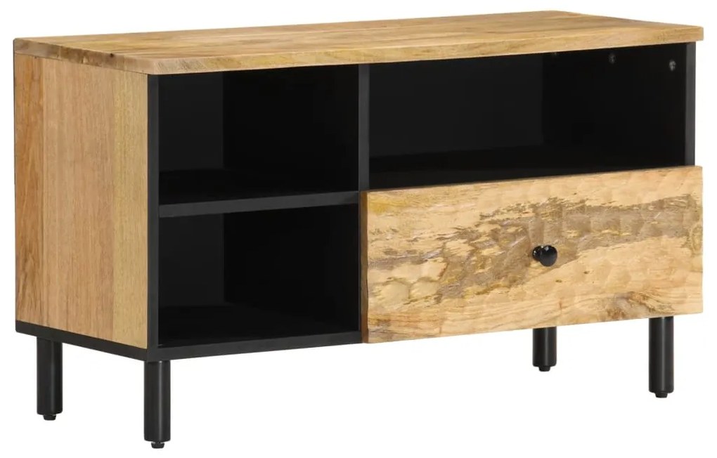 vidaXL Dulap TV, 80x33x46 cm, lemn masiv de mango