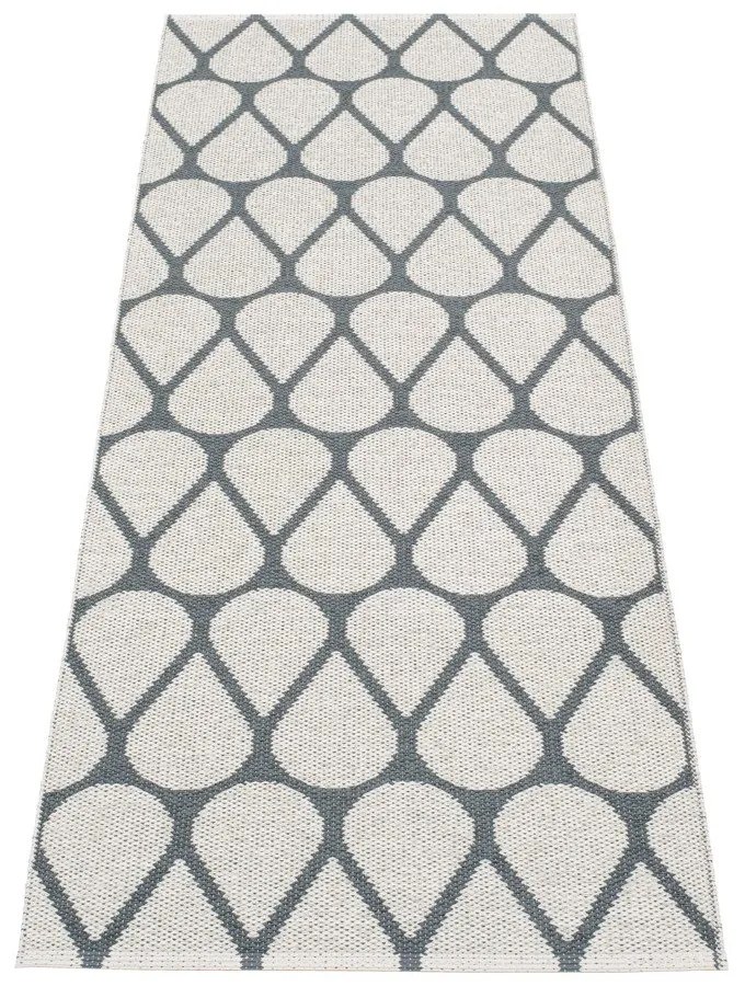 Covor tip traversă pentru interior și exterior gri închis 70x200 cm Otis Granit – Pappelina