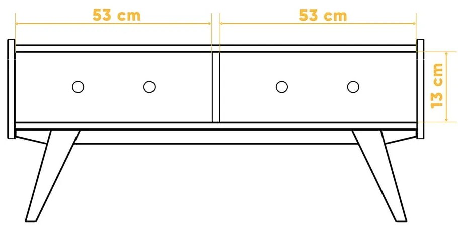 Bancă cu spațiu de depozitare din stejar cu șezut albastru Retro - The Beds