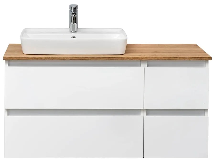 Dulap suspendat alb sub chiuvetă 110x53 cm Set 360 - Pelipal