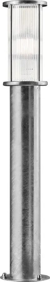 Nordlux - Lampă de exterior LINTON, 1xE27/15W/230V, IP54, argintie, 80 cm