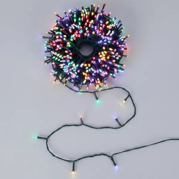 Aigostar - Ghirlandă LED pentru exterior de Crăciun 750xLED/8 funcții 78m IP44 multicolor