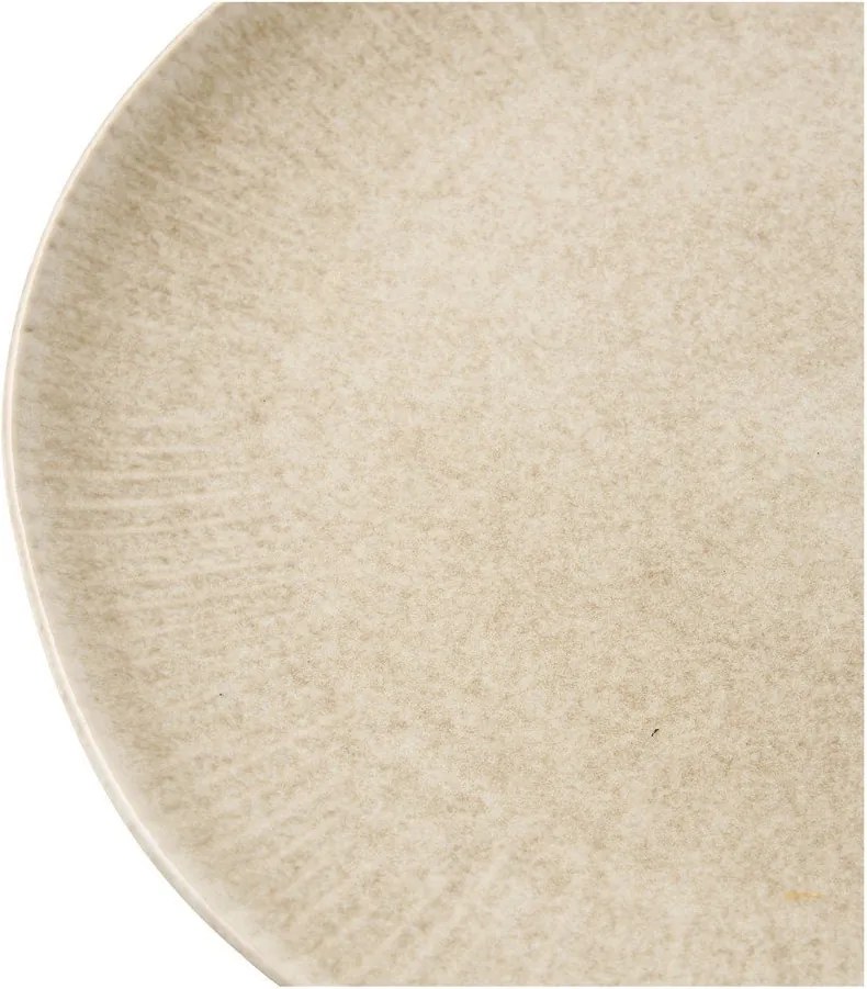 Farfurii grej 4 buc. din gresie ø 21 cm Viola – House Nordic