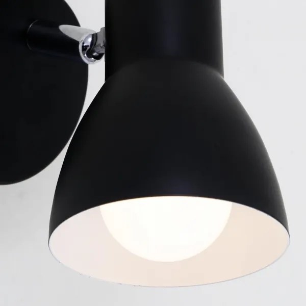 Spot de perete Briloner 10698889 1xE14/25W/230V negru