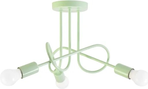 Lustră aplicată OXFORD 3xE27/15W/230V verde