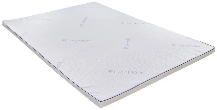 Topper saltea Green Future, Lavanda Therapy Memory 7 zone de confort 140x200 cm, 5 cm