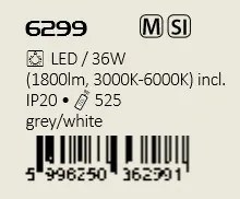 Lustra suspendata LED cu telecomanda design modern Othello 6299 RX