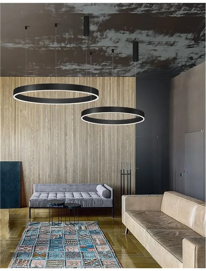 Lustra LED design modern circular MOTIF 40W NVL-9190840