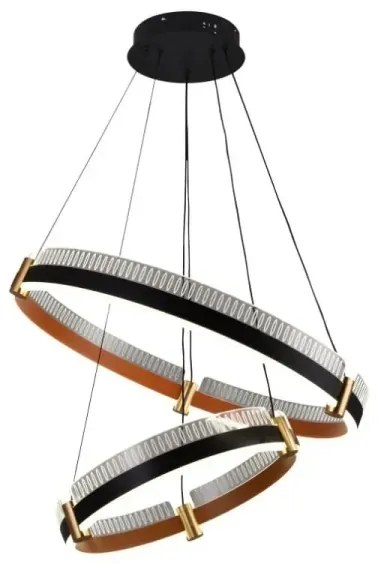 Lustră LED dimabilă pe cablu LED/140W/230V 3000-6500K + telecomandă