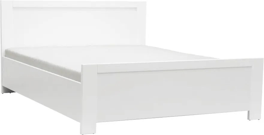 Pat dublu Mazzini Beds Sleep, 180 x 200 cm, alb