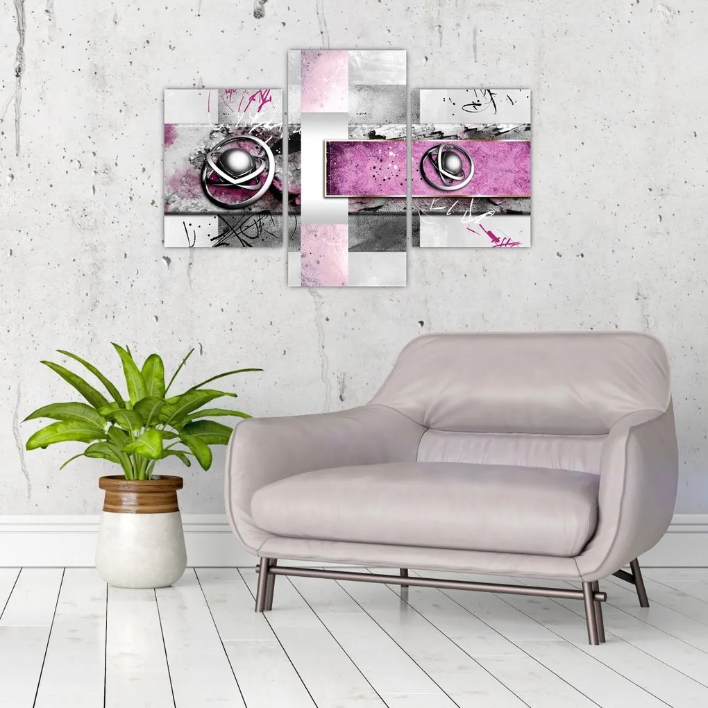 Tablou abstracție (90x60 cm)