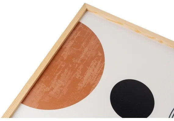 SET 3x pictură în ramă foto 50x70 cm bej/maro