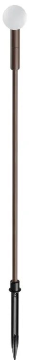 Tarus LED iluminat exterior IP65 Twiggy sphere pt H-90cm cafeniu