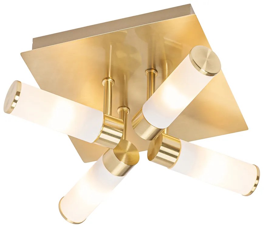 Plafoniera moderna pentru baie din alama cu 4 lumini IP44 - Bath