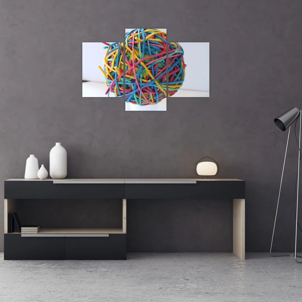 Tablou cu gumițe (90x60 cm)