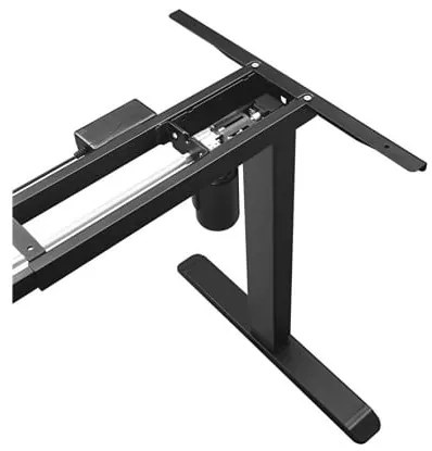 Cadru Metalic Pentru Masa De Birou, Negru, 147 Cm