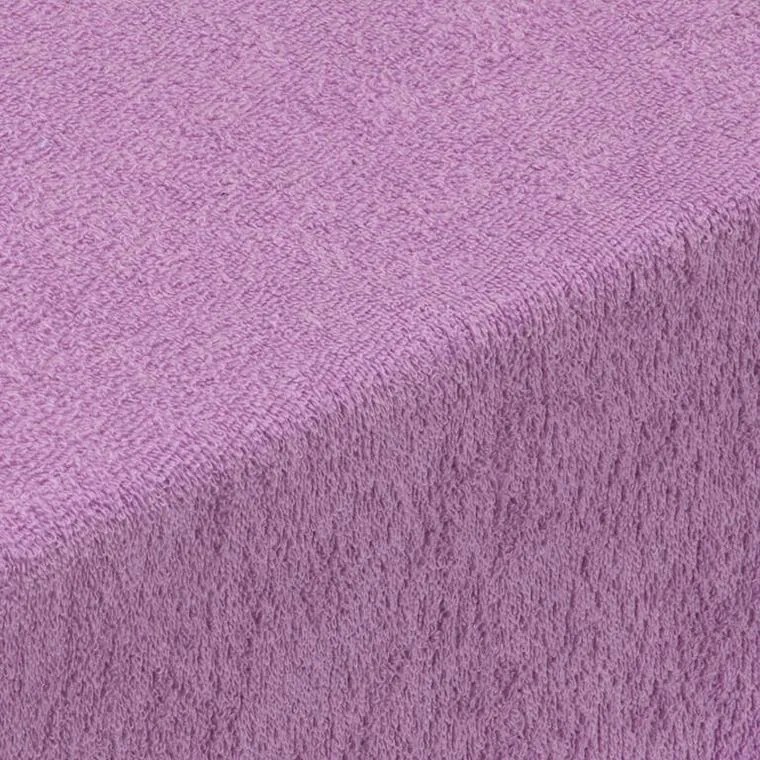 decoDoma Cearşaf cu elastic frotir EXCLUSIVE violet 90 x 200 cm