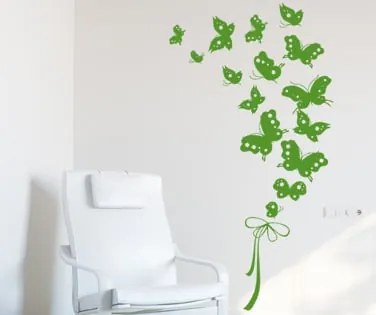 Sticker Fluturi cu fundita