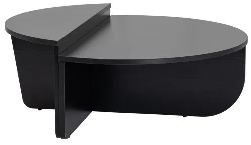 SET 2x măsuță de cafea ORION negru