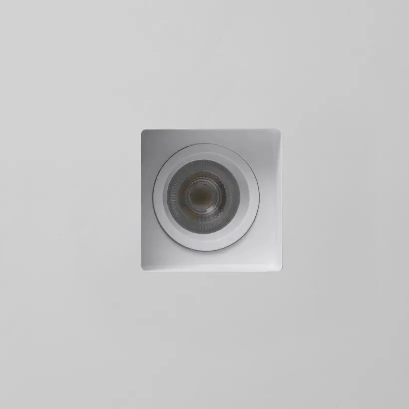 Spot incastrabil rezistent foc protectie IP65 Zelda Trimless Square alb