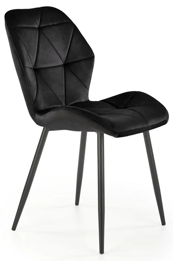 Scaun de bucaterie Pelor, negru