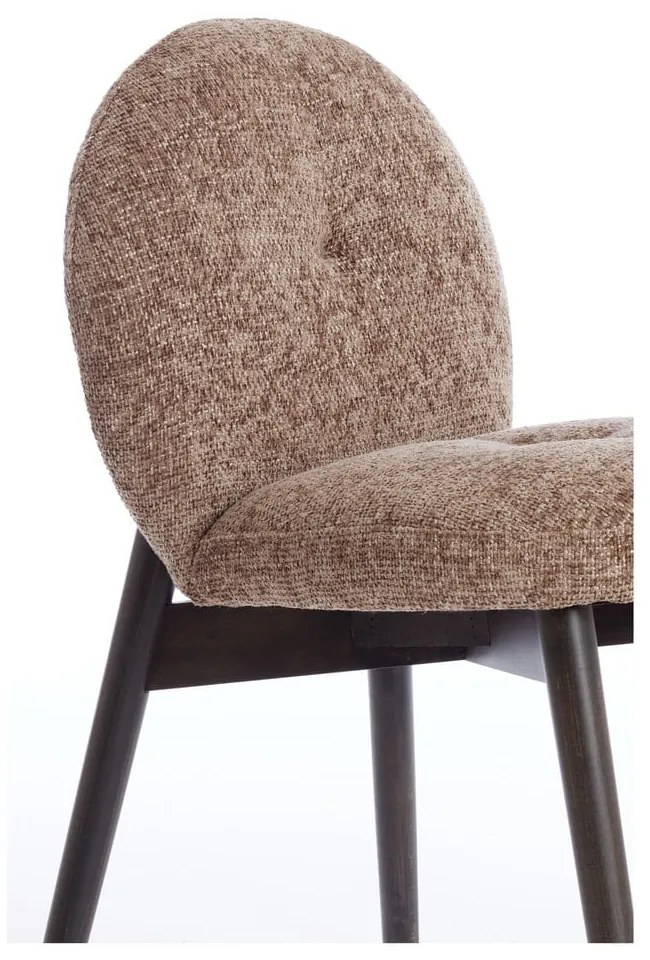 Set de scaune de sufragerie maro 2 buc. tapițat Sinosa – Light &amp; Living